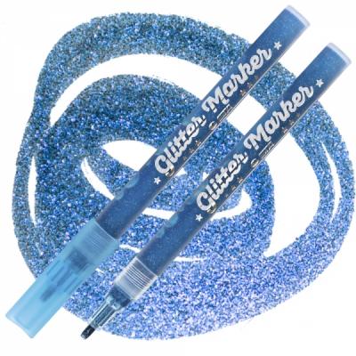 მარკერი Glitter STA 1152-G37,  синий