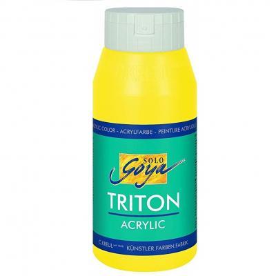 საღებავი აკრილის KREUL SOLO GOYA Triton 750მლ. Fluoresc. Yellow 17061