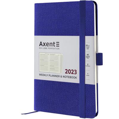 ბლოკნოტი  ყოველკვირეული AXENT 2023, 8514-23-02-A  ლურჯი