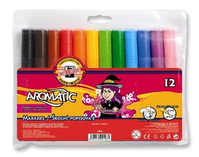 ფლომასტერი Koh-i-noor 771805AB01TE 12ფ. JUMBO AROMA