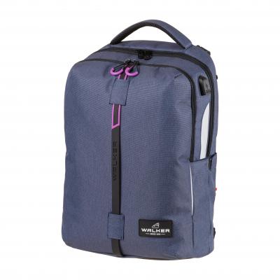 ზურგჩანთა Walker 42113-267 ELITE Wizzard Blue Ivy / Pink