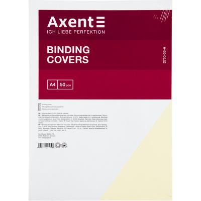 ყდა ასაკინძი AXENT 2730-33-A A4 50ც მუყაო კრემისფერი