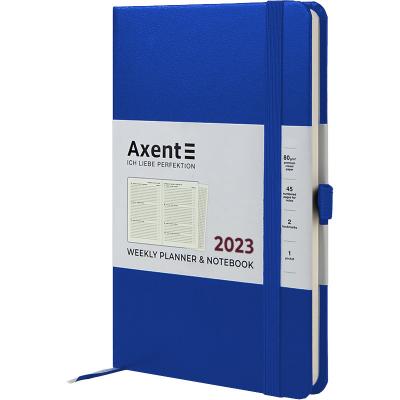 ბლოკნოტი  ყოველკვირეული AXENT 2023, 8505-23-38-A  ლურჯი