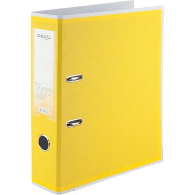 საქაღალდე ბაინდერი AXENT/DELTA BiColor D1716-08P PP 7,5სმ. yellow