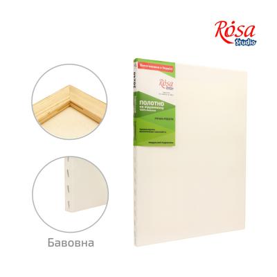 ტილო ჩარჩოზე ROSA  Studio GPA5253040 30x40სმ extra fine grain აკრილის გრუნტით cotton