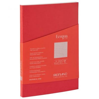 ბლოკნოტი წერტილოვანი FABRIANO EcoQua Original A5 80ფ 19114809 Lampone