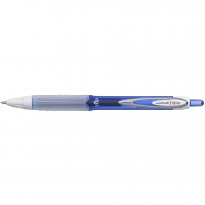 კალამი გელის Uni-ball Signo Colors UMN-207F 0.7მმ. BLUE კნოპკით