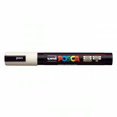 მარკერი ხატვის აკრილის Uni POSCA 1.8-2.5 Marking Pen Ivory
