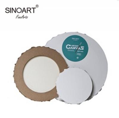 ტილო ქვეჩარჩოზე მრგვალი SINOART PREMIER 50სმ. დიამ. 380გრ. COTTON 50/SINOART