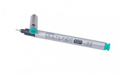 ლაინერი COPIC Multiliner SP ფერადი Turpuoise 0,3მმ. 2307566
