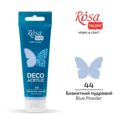 საღებავი აკრილის დეკორ. ROSA TALENT 322244 Blue Powder mat 75მლ 