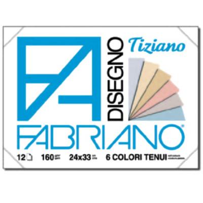 ქაღალდი FABRIANO TIZIANO 24*33სმ. 12ფ. 160გრ. Soft 67122433