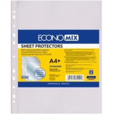 ფაილი პლასტ. PAPIRUS ECONOMIX А4, 30მკრ. 100ცალი 31101