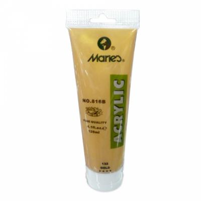 საღებავი აკრილის MARIES 120ml. Gold 132
