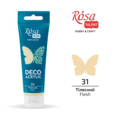 საღებავი აკრილის დეკორ. ROSA TALENT 322231 Flesh mat 75მლ 