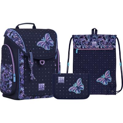ზურგჩანთა სასკოლო KITE Education SET_WK22-583S-1 Butterfly