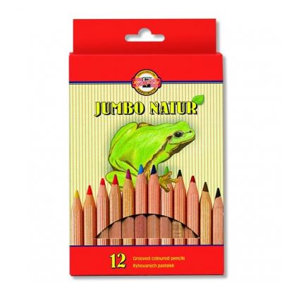 ფანქარი ფერადი JUMBO NATUR 12ფ. 2172 2172N12001KS