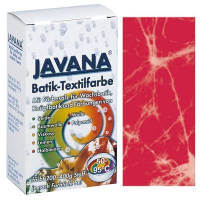 საღებავი ბატიკის C-Kreul JAVANA Batik Textile 75გრ Red (შესაღები 50-90 გრადუსზე) 98515