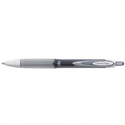 კალამი გელის Uni-ball Signo Colors UMN-207F 0.7მმ. BLACK კნოპკით