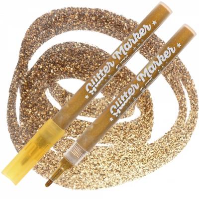 მარკერი Glitter STA 1152-GM01,  золотой