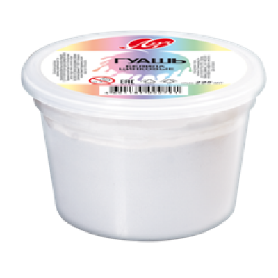 საღებავი გუაშის LUCH 225 მლ. white zinkc 8c 352-08
