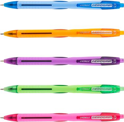 კალამი ბურთულიანი UNIMAX, Aerogrip-2,  UX-137-02, blue