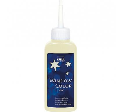 ვიტრაჟის საღებავი KREUL WindowColor GlowInTheDark 80მლ. სიბნელეში მანათობელი 42740