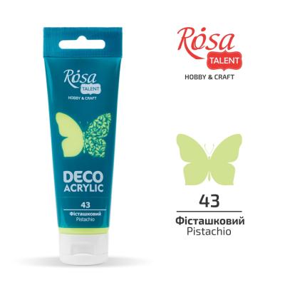 საღებავი აკრილის დეკორ. ROSA TALENT 322243 Pistachio mat 75მლ 