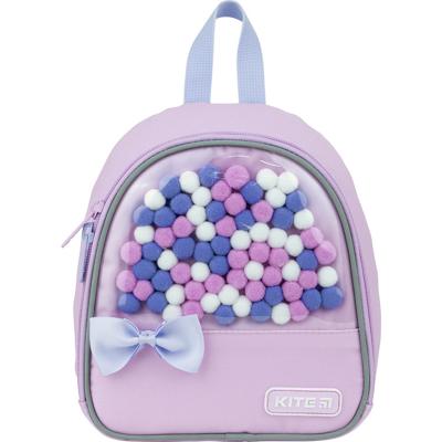 ზურგჩანთა სკოლამდელი KITE Kids K22-538XXS-1 Magic Pom poms