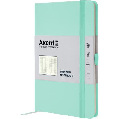 ბლოკნოტი ჩასანიშნი AXENT Partner  8201-44-А 125*195, 96ფ. უჯრა ცისფერი 