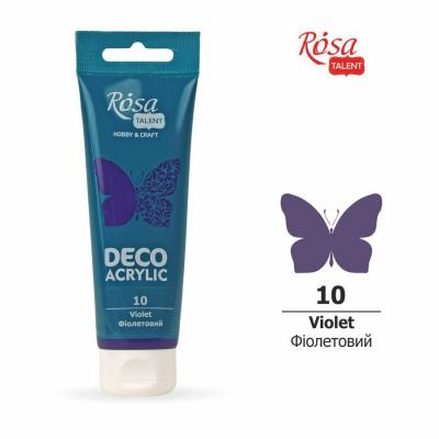 საღებავი აკრილის დეკორ. ROSA TALENT 322210 Violet mat 75მლ 