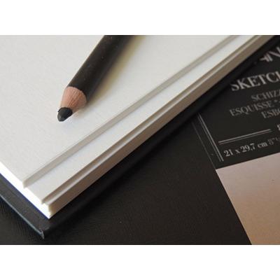 ქაღალდის ბლოკი ზამბ. FABRIANO BLACK DRAWING 15*15სმ. 80ფ. 110გრ.  28001515