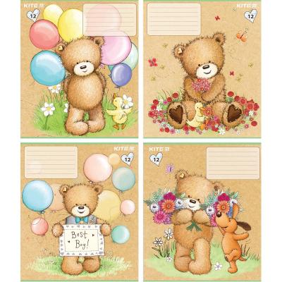 რვეული Kite,12ფ  დახრილი ხაზი PO18-235 PO