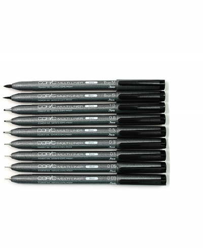 ლაინერი COPIC Multiliner Classic Brush M 2207507